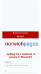Mobile Screenshot of norwichpages.co.uk